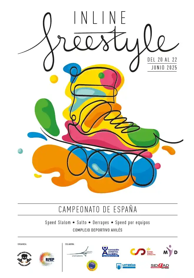 Image from Mayores Avilés: 🛼 El Campeonato de España Inline Freestyle 2025 reunirá este fin de s...
