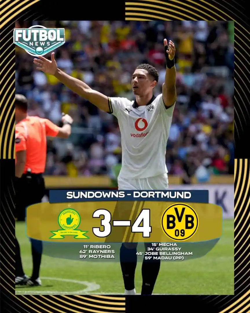 Image from 𝙁𝙐𝙏𝘽𝙊𝙇 𝙉𝙀𝙒𝙎 CANAL OFFICIAL: ⏰ ¡FINAAAL! El Dortmund consigue la victoria para colocarse primero en...