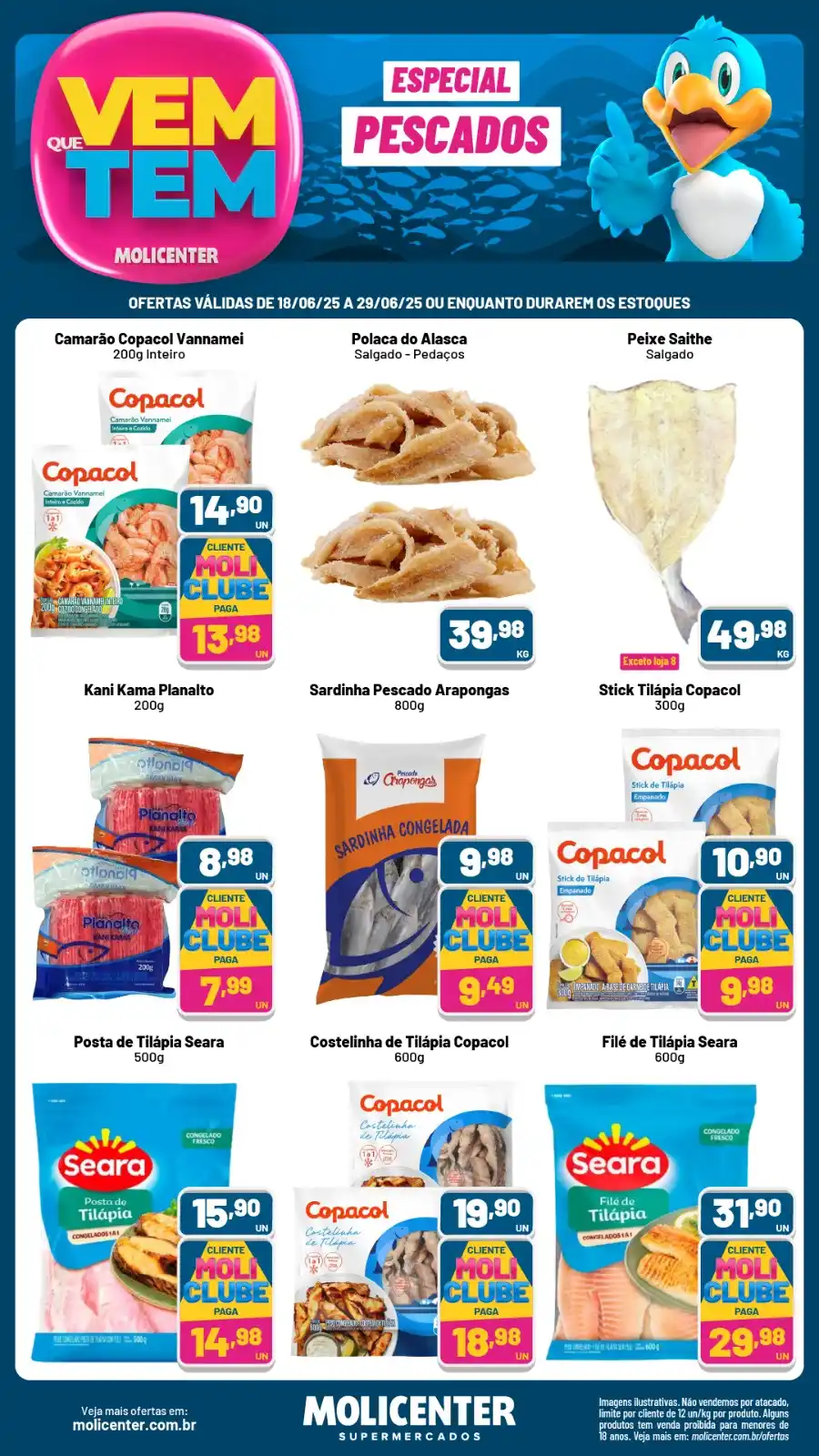 Image from Molicenter - Maringá: 🐟✨ Frescor direto do mar para a sua mesa!  Aproveite as ofertas imper...