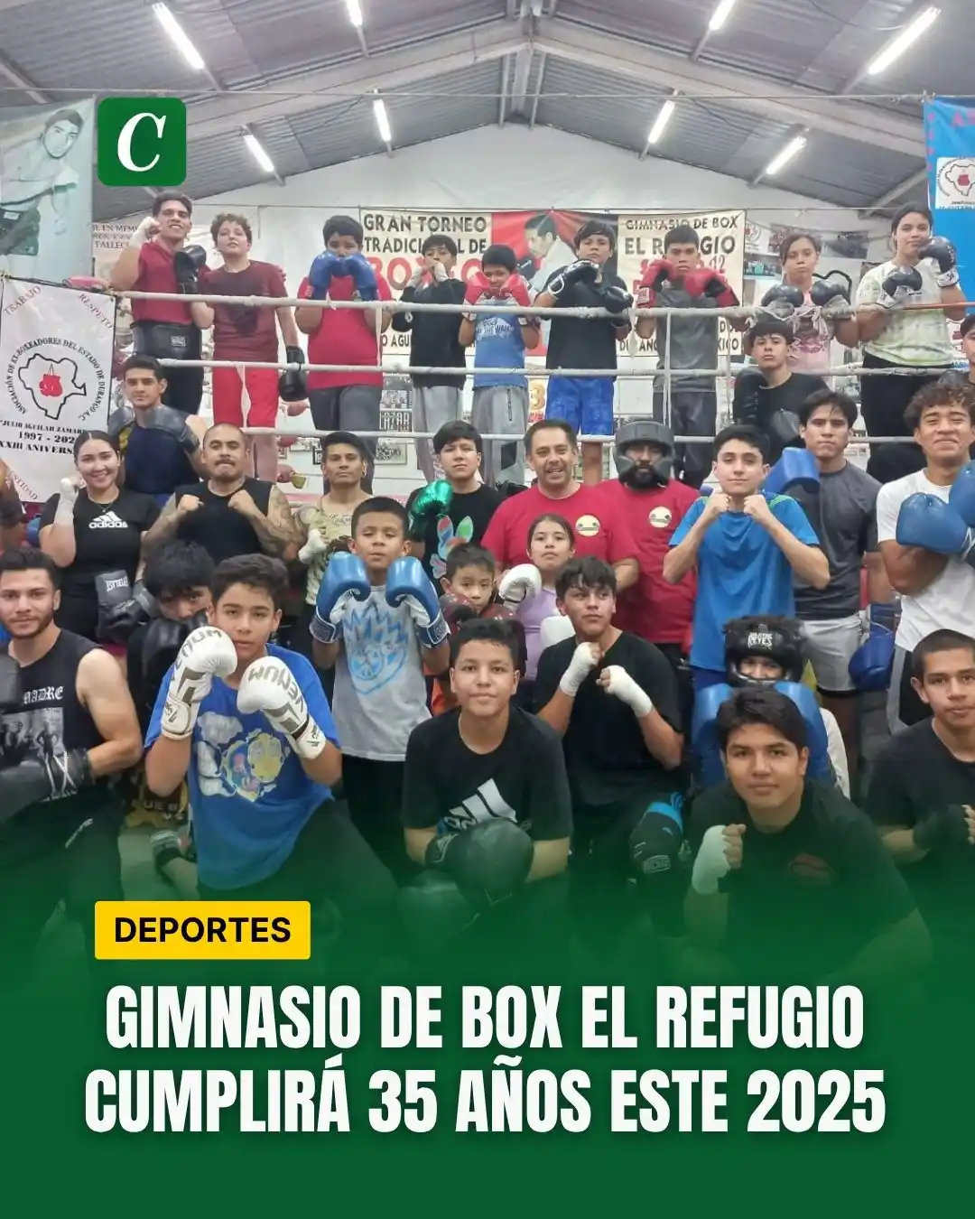 Image from Contexto de Durango : Gimnasio de Box El Refugio cumplirá 35 años este 2025 🥊🎉🏆 El prest...