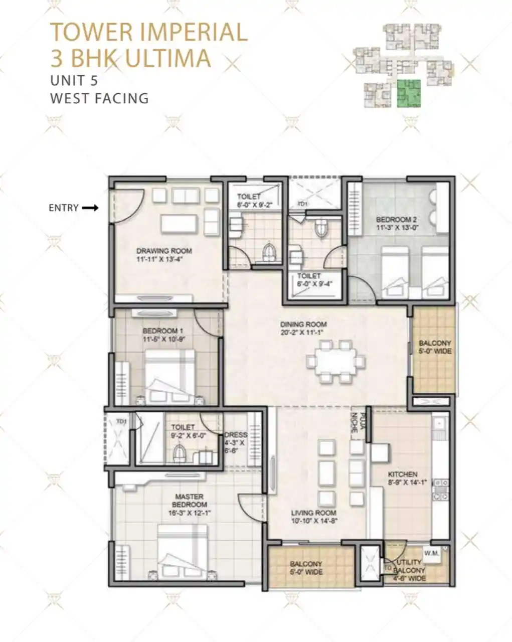 Image from InvestorUnit @ Hyderabad RealEstate News and Offers: *Great Deal at Kohinoor* Imperial Tower Kohinoor By Auro Realty Hitech...