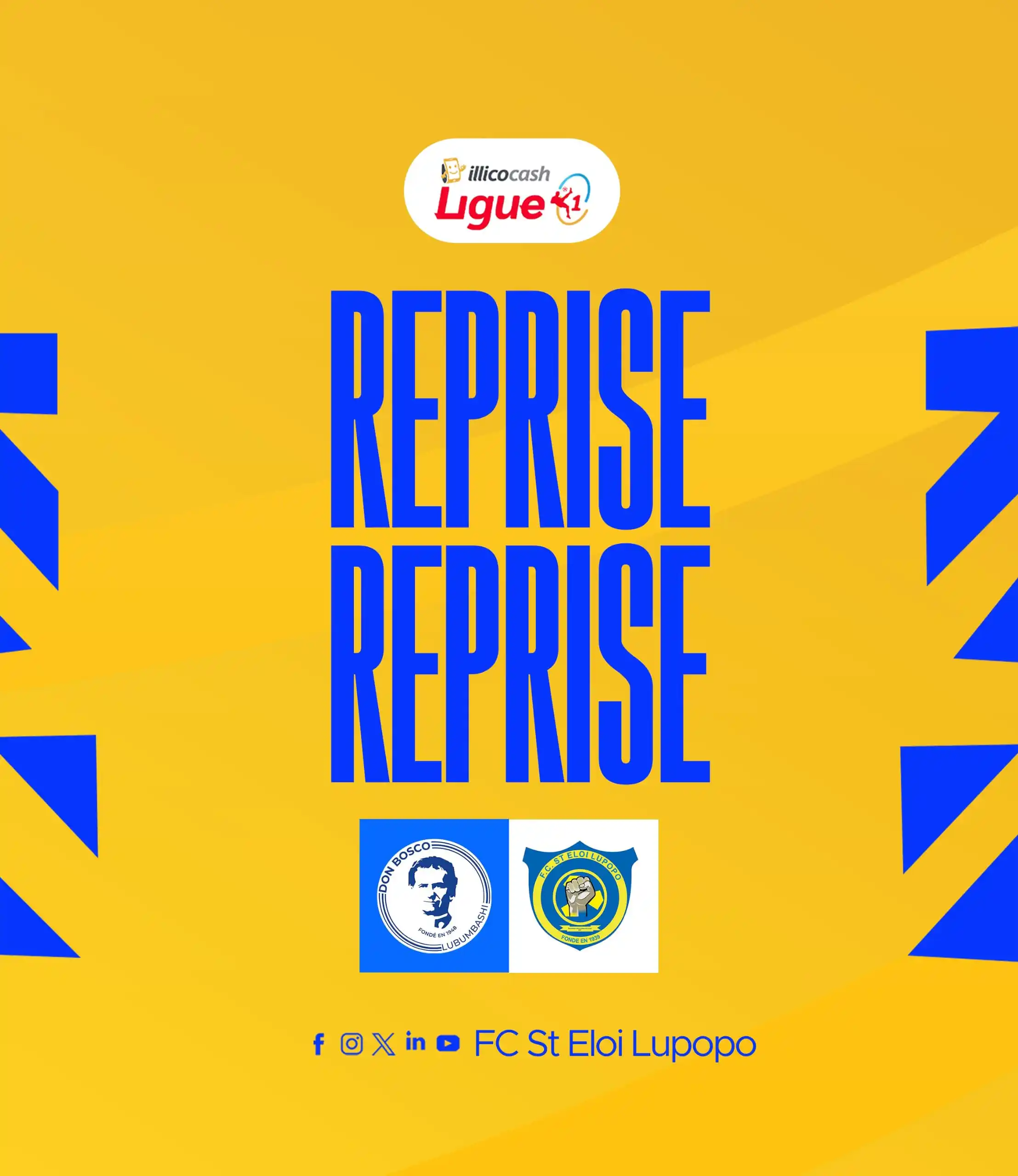 Image from FC Saint Eloi Lupopo: ๐๐๐ฅ๐ฅ๐ข๐๐จ๐๐๐ฌ๐ก ๐๐ข๐ ๐ฎ๐๐ โ๏ธ๐๐ฅ๐๐ฒ-๐จ๐๐๐ฌ โ๏ธ CS Don Bosc...