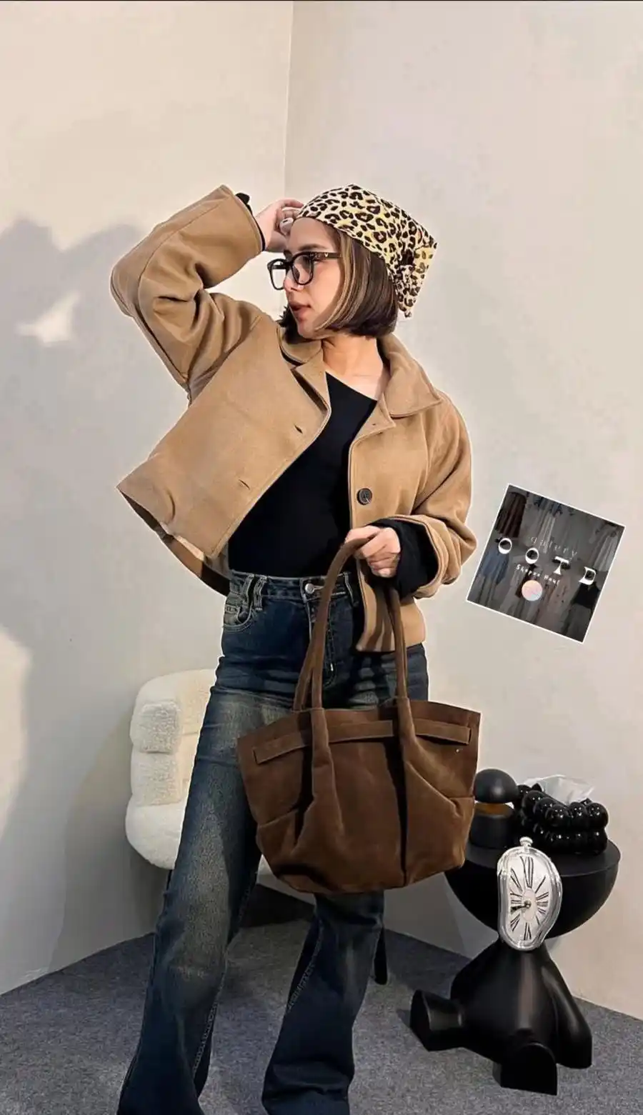 Image from  ִ𐙚 𝐆𝐚𝐥𝐞𝐫𝐲 𝐎𝐎𝐓𝐃  𝜗𝜚 ࣪˖ ִ♡ : Inspirasi Outfit Hippie Bandana style🍂✨   🍀 Long sleeve https://s.sh...