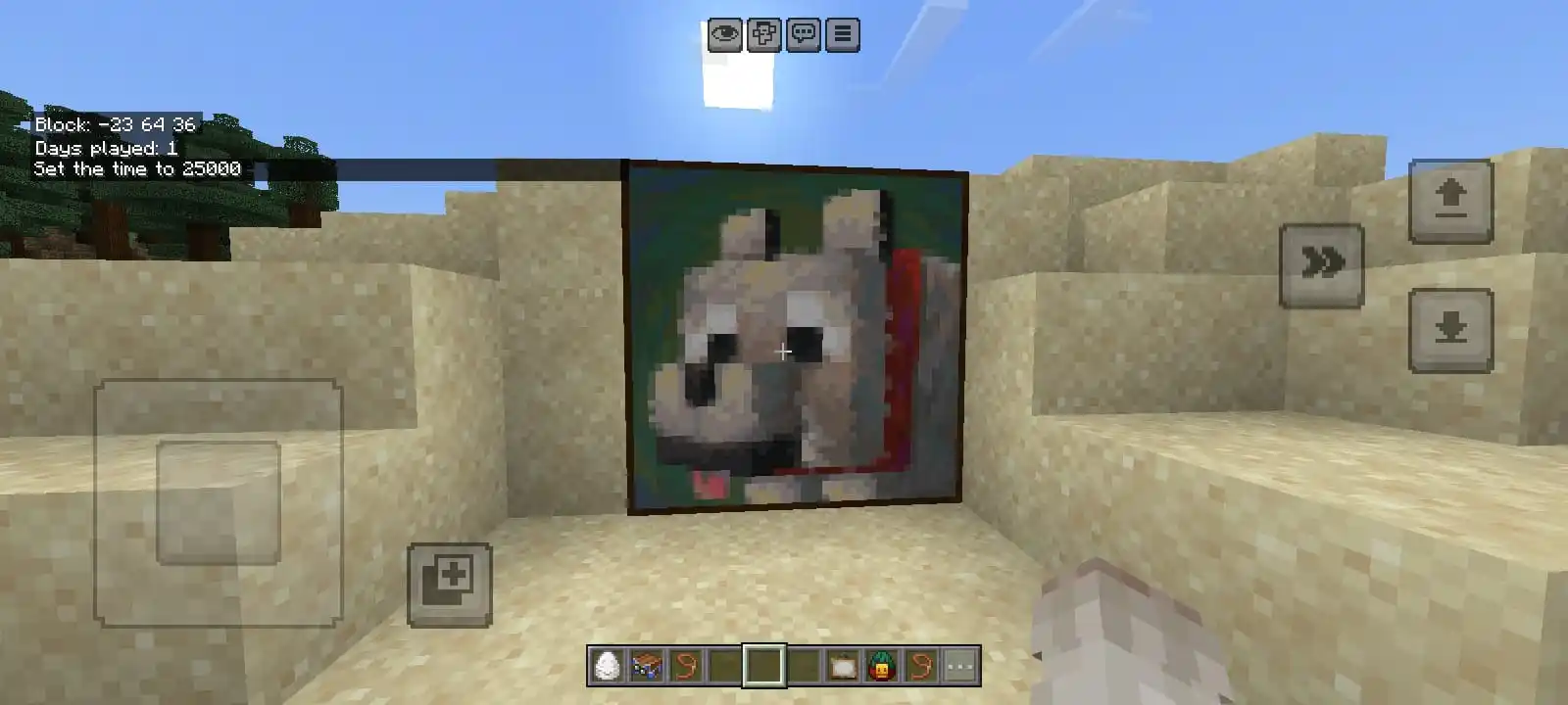 Image from AhZanMC AND Not AhZanMC: *🖼️ Lukisan Baru: Good Boy 🐶* - Mojang nambahin lukisan baru karya s...