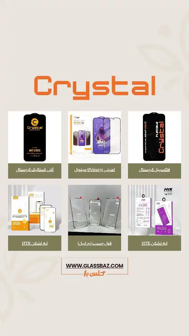Crystal post