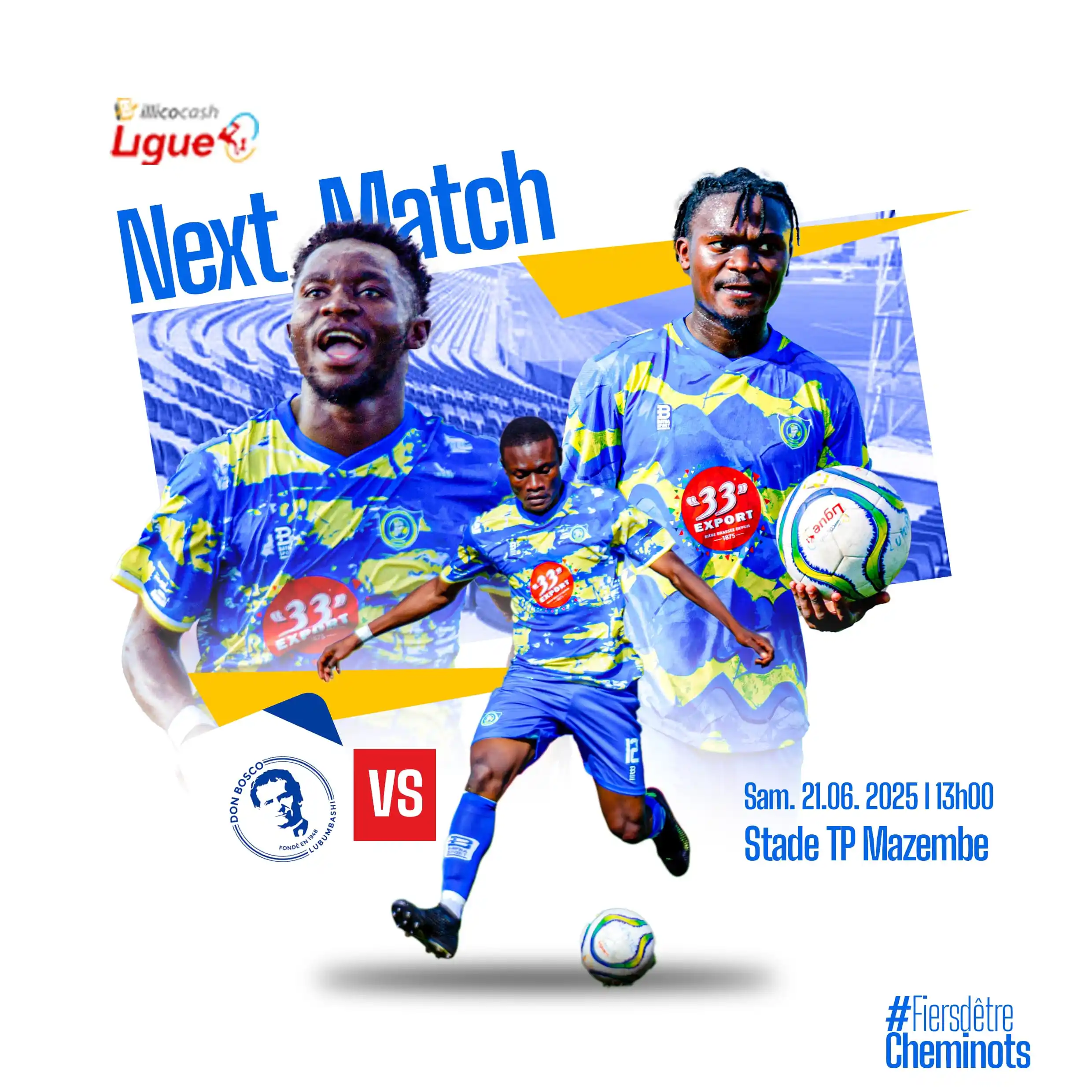 Image from FC Saint Eloi Lupopo: Notez la date dans vos agendas et préparez vos maillots pour partir à ...