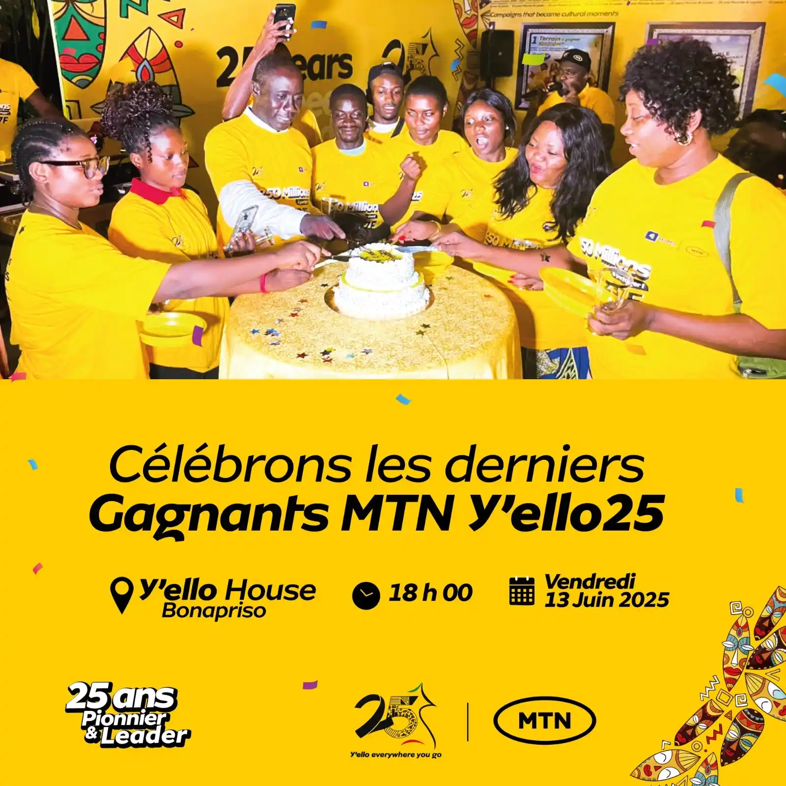 Image from MTN Cameroon: Nous y sommes ! La fin de cette belle aventure approche, une aventure ...