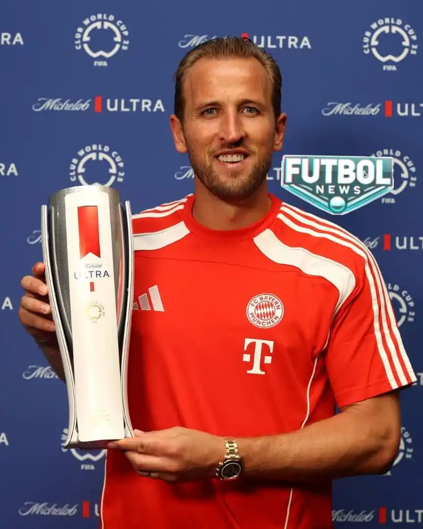 Image from 𝙁𝙐𝙏𝘽𝙊𝙇 𝙉𝙀𝙒𝙎                      CANAL OFFICIAL: *✅ OFICIAL*  🏅Harry Kane fue el *MVP* del partido ante Boca Juniors p...
