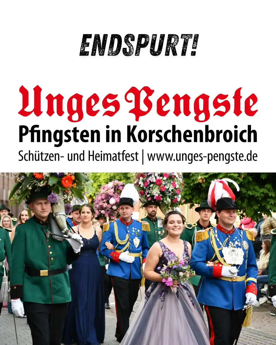 Image from Unges Pengste in Korschenbroich informiert : 🎉 Pfingstdienstag – wir feiern den krönenden Abschluss von Unges Peng...