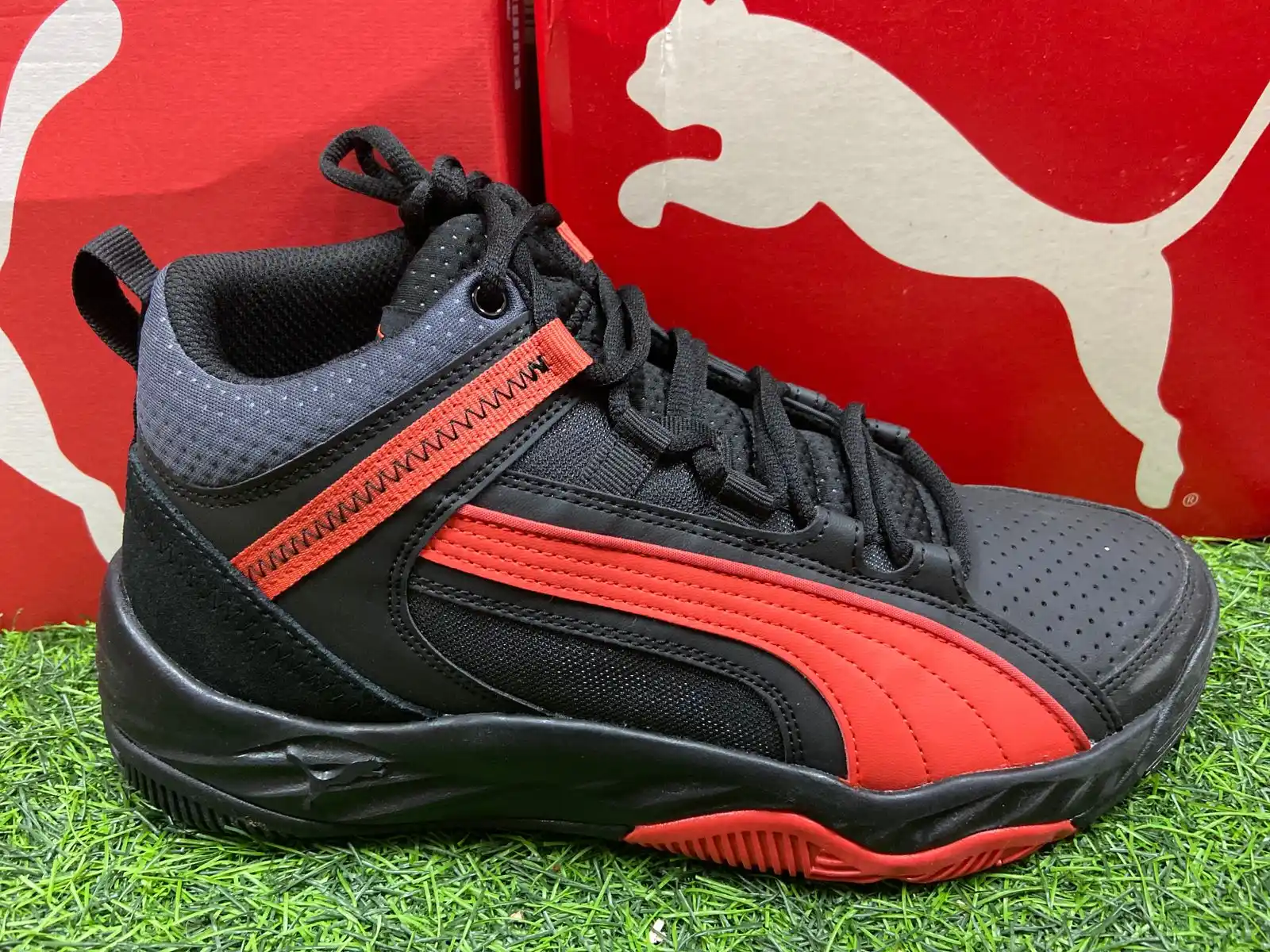 Image from Aaimz Enterprises: PUMA REBOUND FUTURE EVO CORE HIGH TOP  SIZE UK7  MRP 7500 OFFER PRICE ...