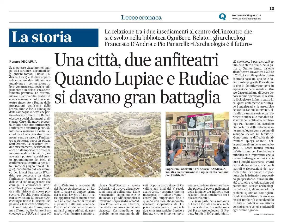 Parco Archeologico di Rudiae post