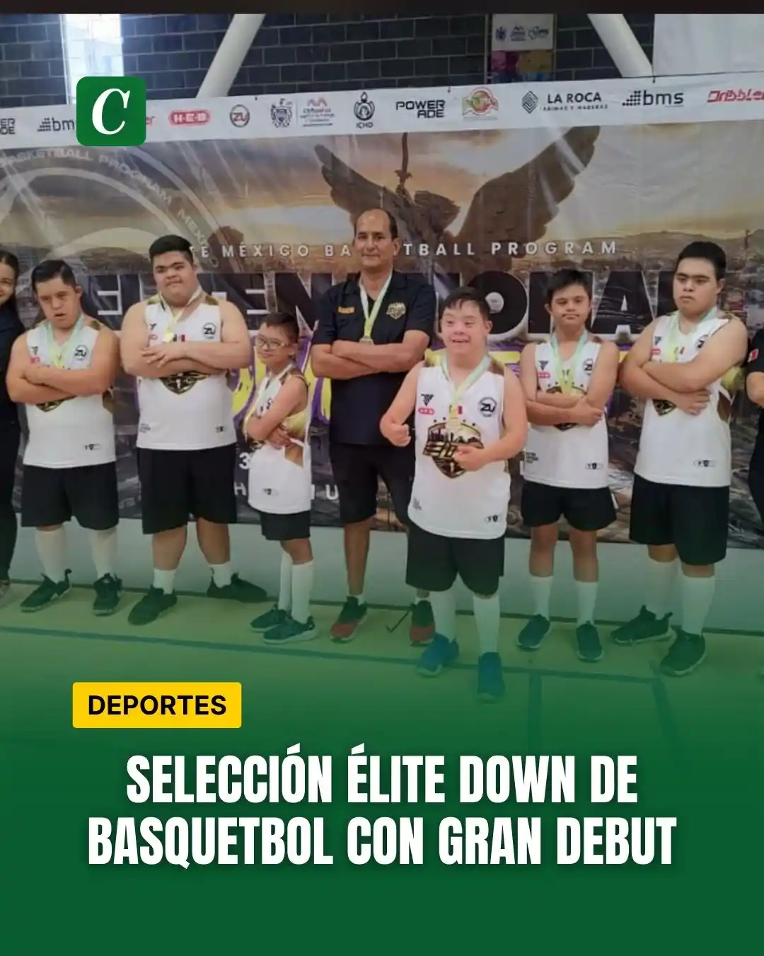 Image from Contexto de Durango : Selección Élite Down de Basquetbol con gran debut 🏀💙✨  El representa...