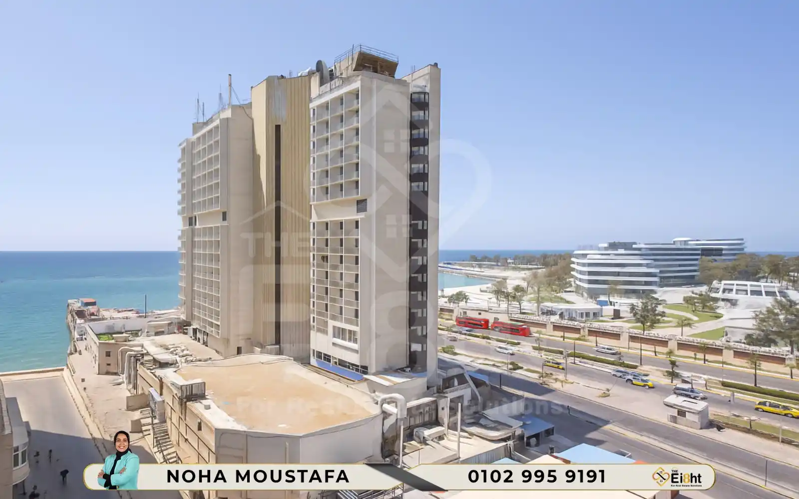 Image from The8 For Real Estate Solutions: شقة للبيع 135 م المندرة ( خلف فندق الشيراتون ) خطوات من البحر    -  بس...