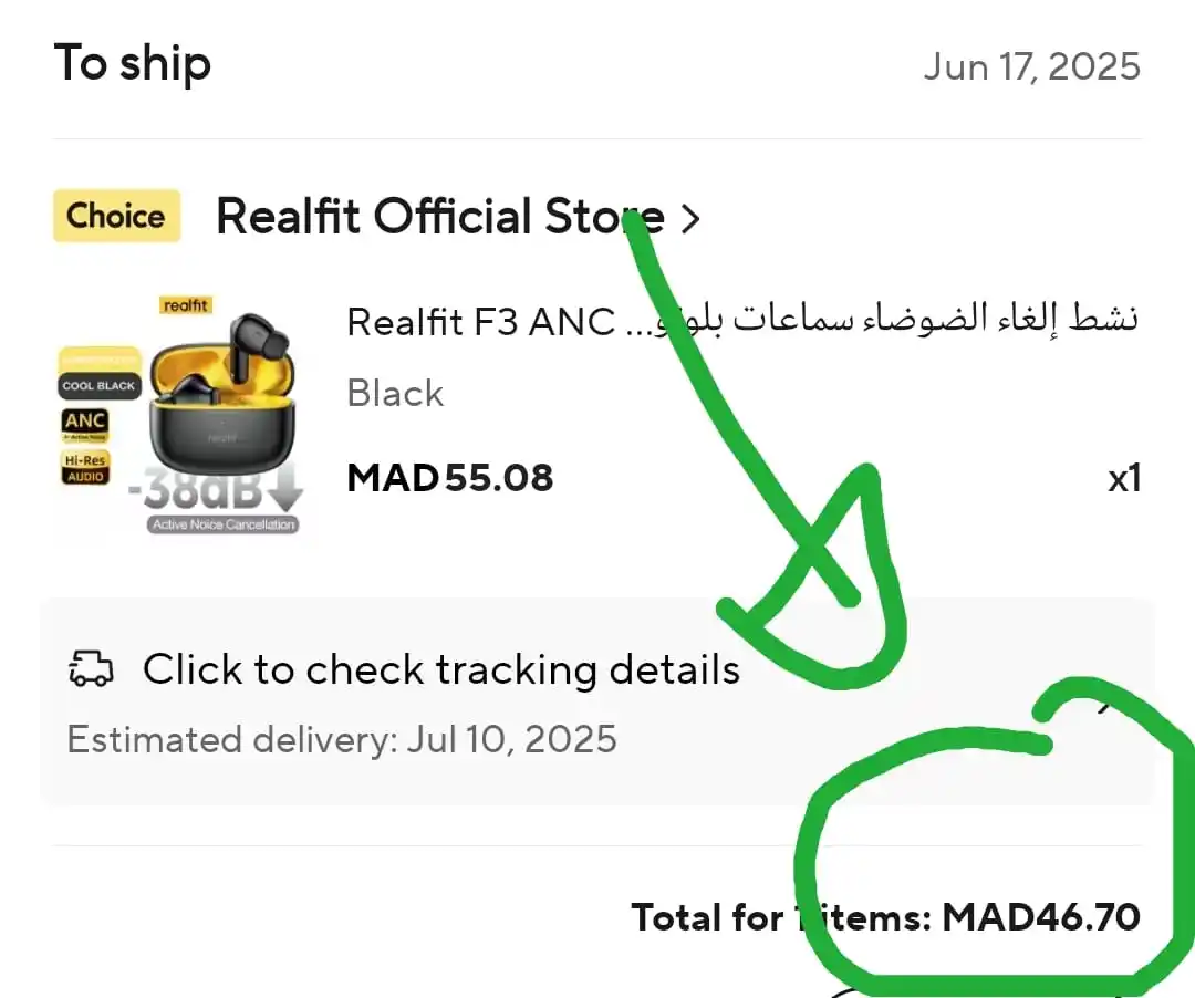 Image from AliExpress DDP Au Maroc: ✅تبع معايا علاش الثلاثية هوتة واثمنة ديالها مكيناش فبلاصة اخرى🤗هاد سم...