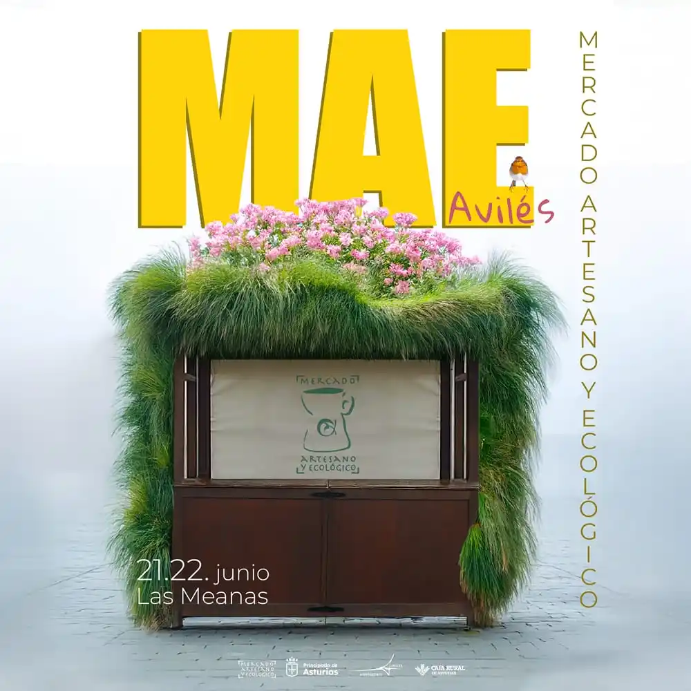 Image from Mayores Avilés: 🛍️ Vuelve el Mercado Artesano y Ecológico a Las Meanas este fin de se...