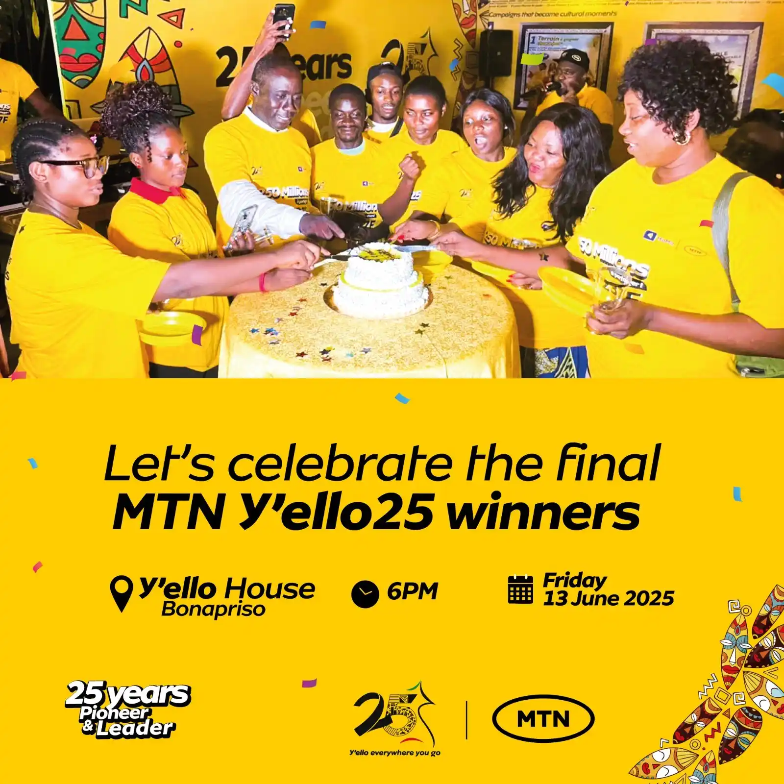 Image from MTN Cameroon: We’ve made it! The end of this amazing journey is near — a journey tha...