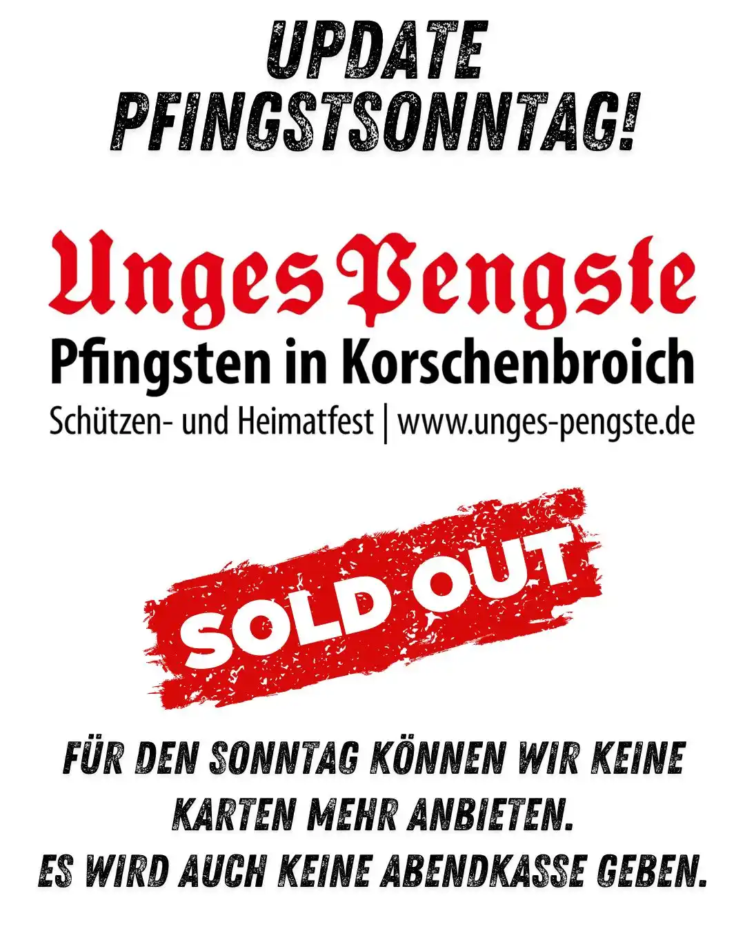 Unges Pengste in Korschenbroich informiert  post