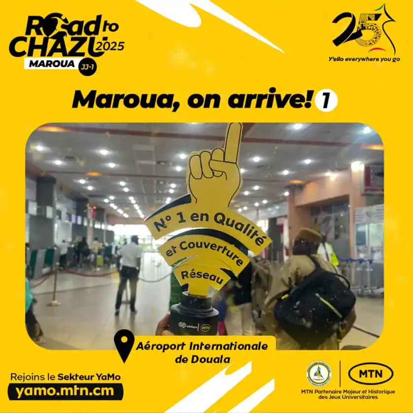 Image from MTN Cameroon: Y'ello Maroua ! Apprêtez tout...on arrive pour la Poso du YaMo !!! 🔥 ...