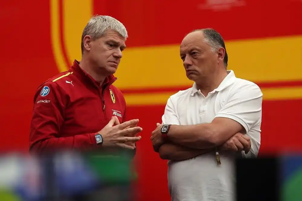 Image from FormulaArg: 🚨| Antonello Coletta, jefe de Ferrari en la WEC, emerge como el favor...