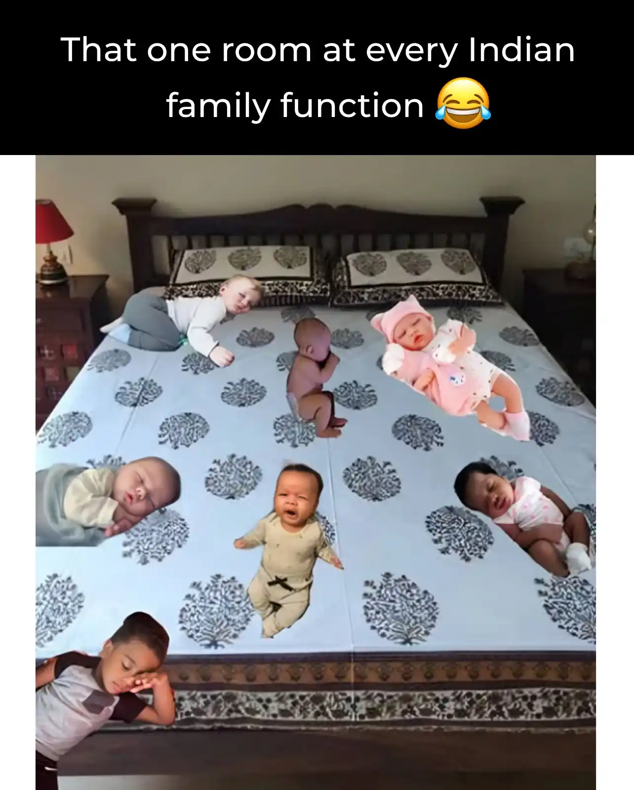 Image from Matlabi Duniya: Bacche sulane wali room 😂...