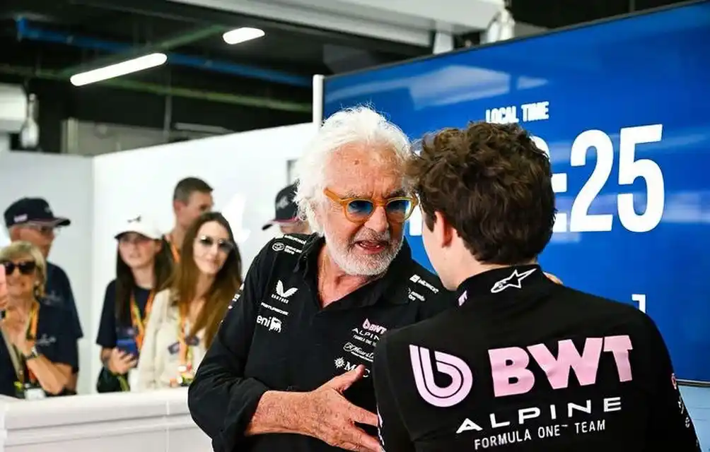 Image from FormulaArg: 📣| Briatore habló con La Voz sobre sobre los rumores que circulan sob...