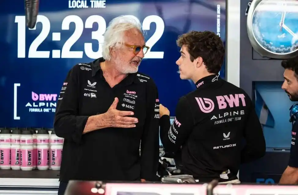 Image from FormulaArg: 📣| Briatore se refirió a la supuesta "fecha límite" para Franco en el...