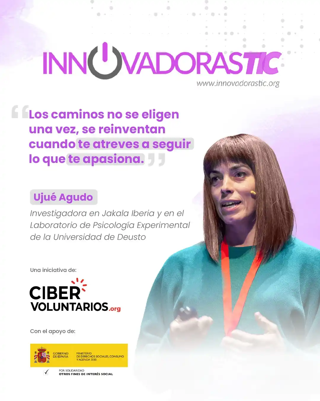 Image from Fundación Cibervoluntarios: ¡Conoce a Ujué Agudo, investigadora especializada en IA!🧠🤖 Desde Ja...