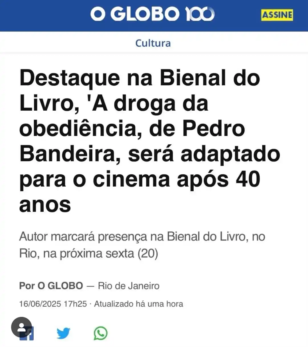 Image from No multiverso da Mione Le Fay: Dessa vez o posto não tem relação comigo, mas esse é um dos meus livro...