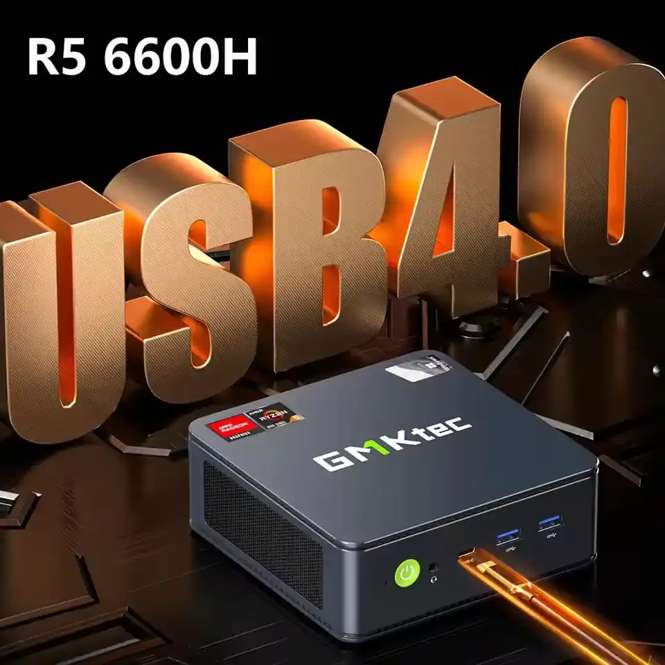 Image from China Ofertas y Cupones - Perú: ✈️ ENVIO GRATIS‼️  GMKtec M6 | Ryzen 5 6600H - DDR5 <a class="text-blu...