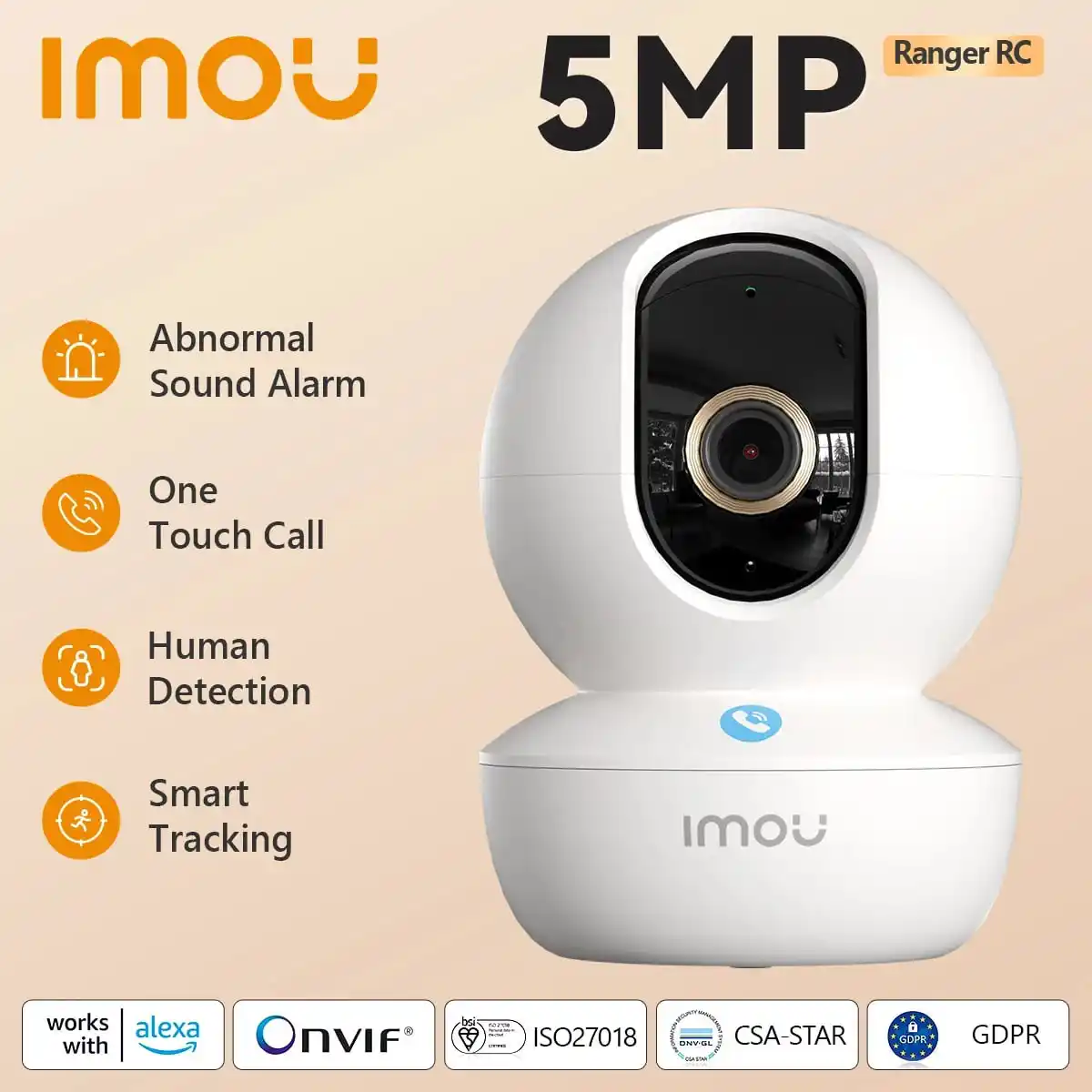Image from China Ofertas y Cupones - Perú: ✈️ ENVIO GRATIS‼️  IMOU Ranger RC | 3Mpx - Para Interiores - Deteccion...