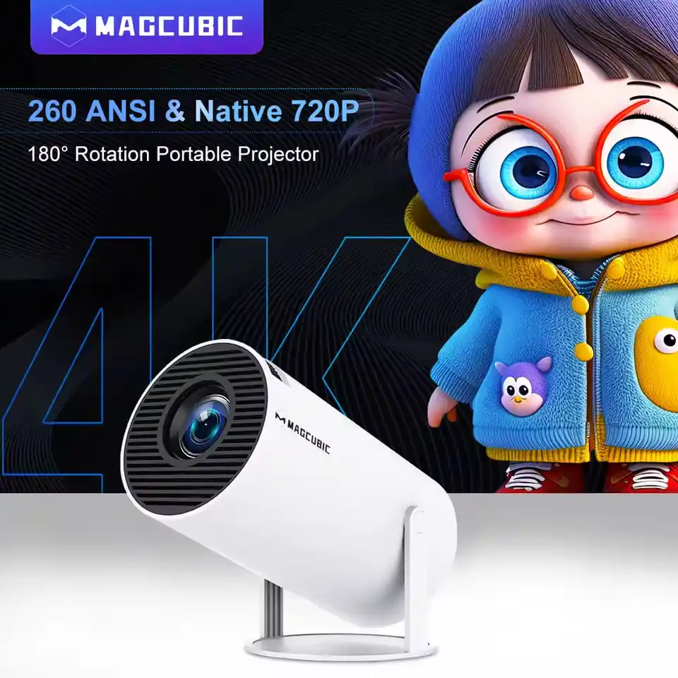 Image from China Ofertas y Cupones - Perú: ✈️ ENVIO GRATIS‼️ MAGCUBIC HY300 | 4K - Android 11 - Wifi 6 - 260 AN...