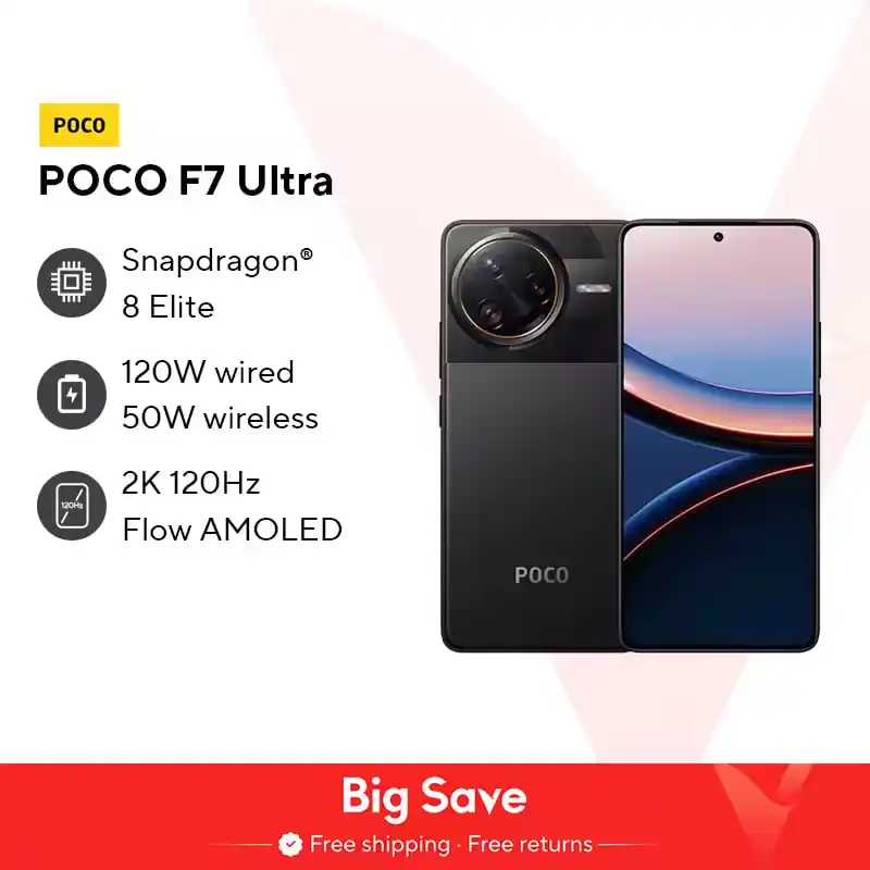 Image from China Ofertas y Cupones - Perú: ✈️ ENVIO GRATIS‼️  POCO F7 ULTRA | 256GB 12GB <a class="text-blue-500 ...