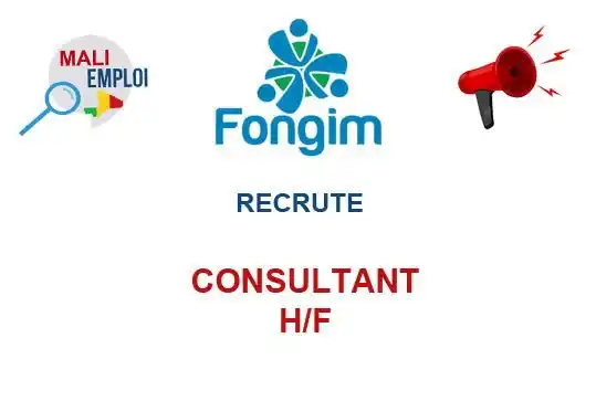 Image from Mali Emploi🇲🇱🇲🇱: 🔥🔥🔥🔥🔥🔥🔥🔥🔥 FONGIM RECRUTE CONSULTANT H/F Consultance pour la...