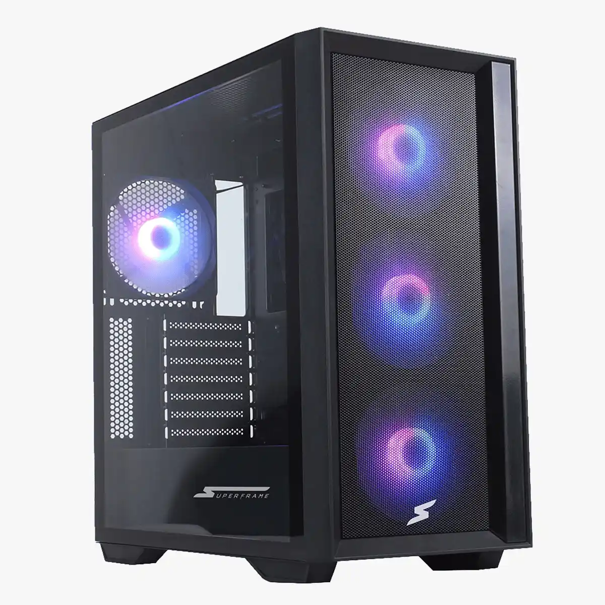 Image from GPCR Promo - Hardware e Tecnologia: 🔥Gabinete Gamer SuperFrame Hawk + 3 Fans  - Frete Grátis, verifique s...