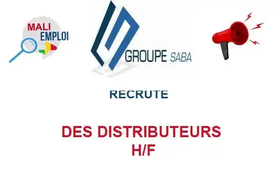 Image from Mali Emploi🇲🇱🇲🇱: 🔥🔥🔥🔥🔥🔥🔥🔥🔥 GROUPE SABA RECRUTE DES DISTRIBUTEURS H/F AVIS DE...