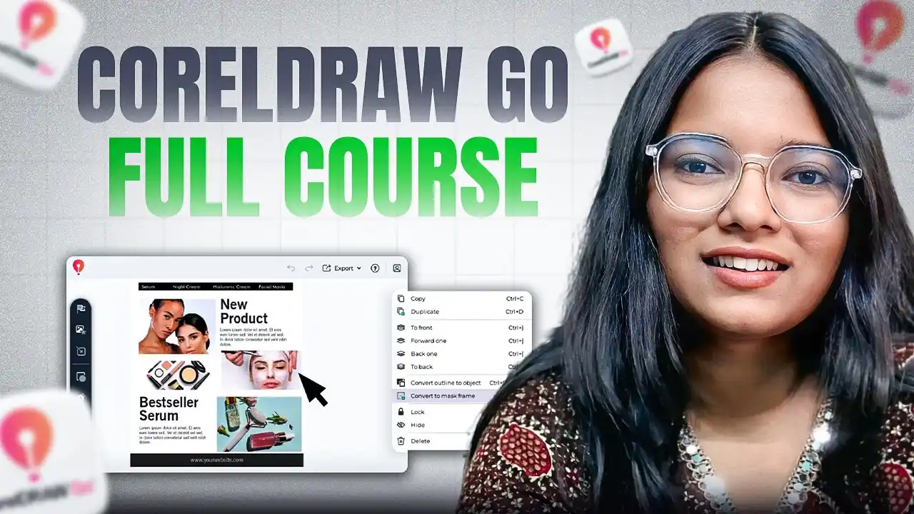 Image from Shruti Rajput: Hello dosto,  Corel Draw Print media me sabse jyada use hone wala soft...