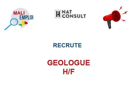 Image from Mali Emploi🇲🇱🇲🇱: 🔥🔥🔥🔥🔥🔥🔥🔥🔥  HNAT CONSULT & ENGINEERING RECRUTE GEOLOGUE H/F  H...