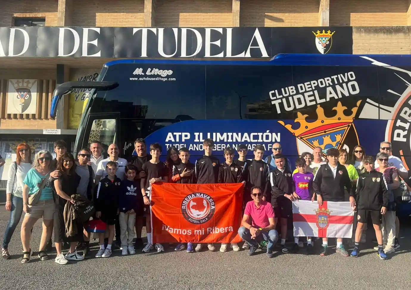 Image from Tudelano Ribera Navarra: ⚽️ ¡Hoy nuestro equipo Infantil Jumpers Ribera Navarra FS ha salido ru...