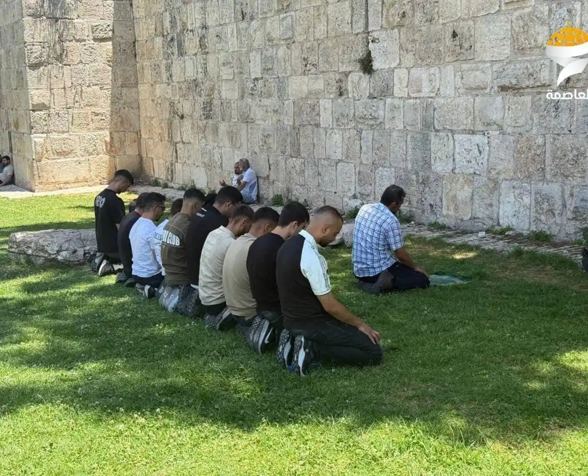 Image from BURAK DERNEĞİ: İşgal kuvvetleri tarafından Mescid-i Aksa'ya alınmayan ve Eski Şehir'd...