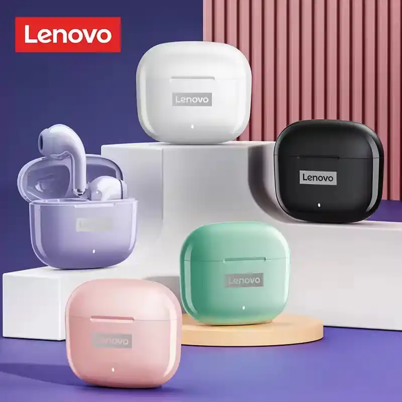 Image from China Ofertas y Cupones - Perú: Lenovo LP40 Pro | BT 5.1 - Cancelacion de Ruido ENC - Controles Tactil...