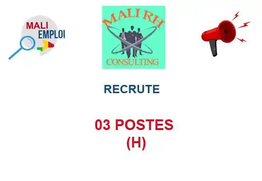 Image from Mali Emploi🇲🇱🇲🇱: 🔥🔥🔥🔥🔥🔥🔥🔥🔥 MALI RH CONSULTING RECRUTE 03 POSTES (H) Chargé d...