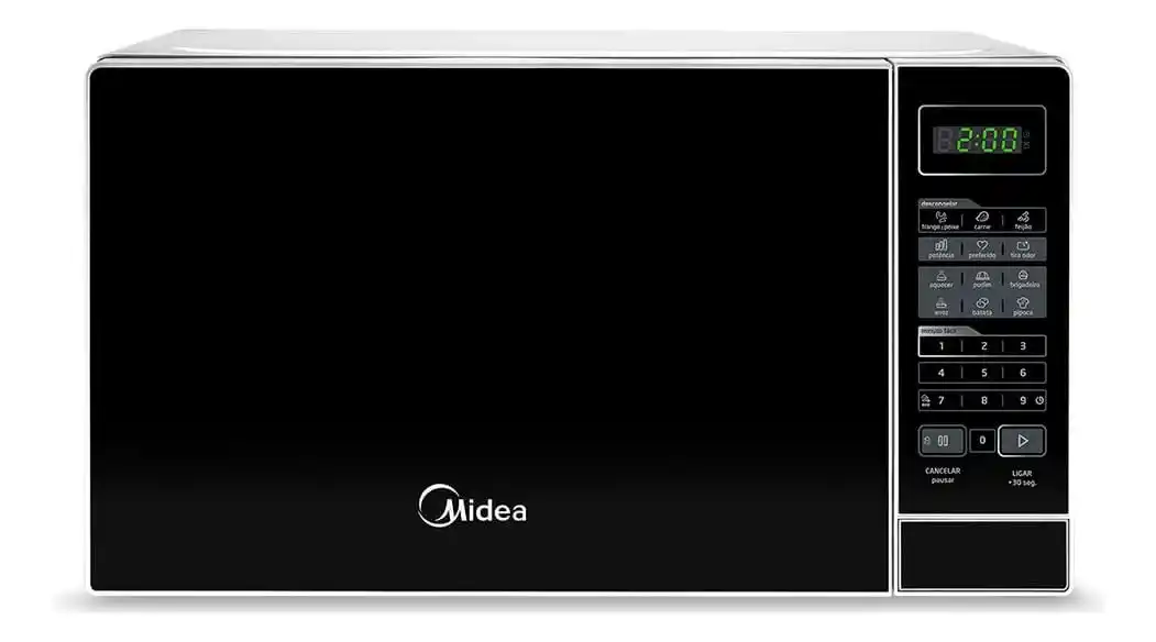 Image from GPCR Promo - Hardware e Tecnologia: 🔥Micro-ondas 20l Branco Porta Preta Minuto Fácil Midea  💲R$366 em 9x...