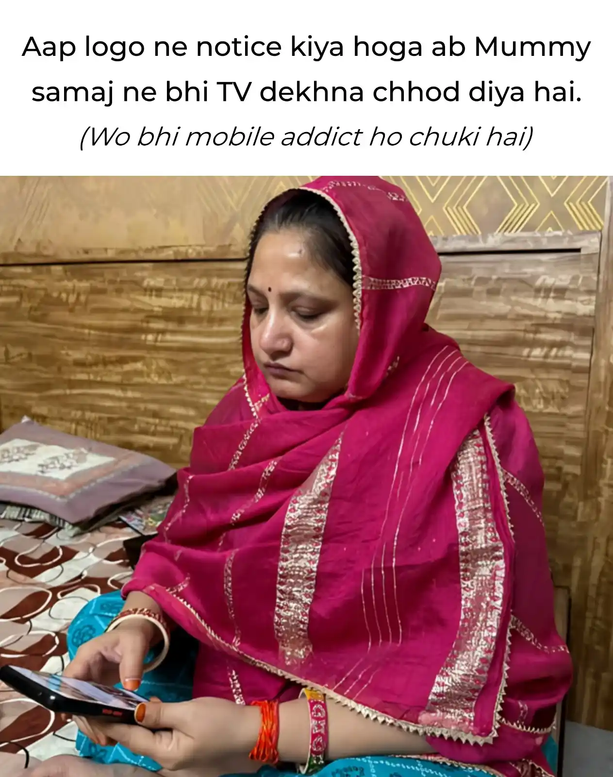 Image from Matlabi Duniya: Mummy samaj ko koi samjhao 🫠...
