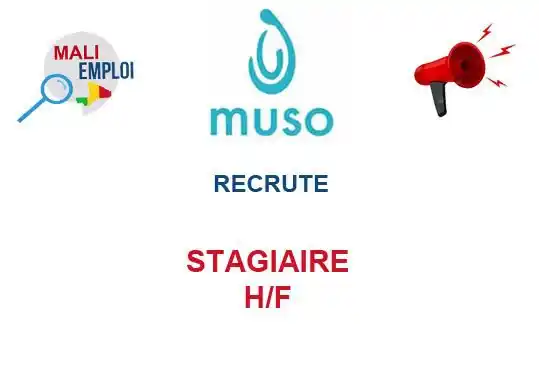 Image from Mali Emploi🇲🇱🇲🇱: 🔥🔥🔥🔥🔥🔥🔥🔥🔥 MUSO HEALTH RECRUTE STAGIAIRE H/F Titre du poste:...