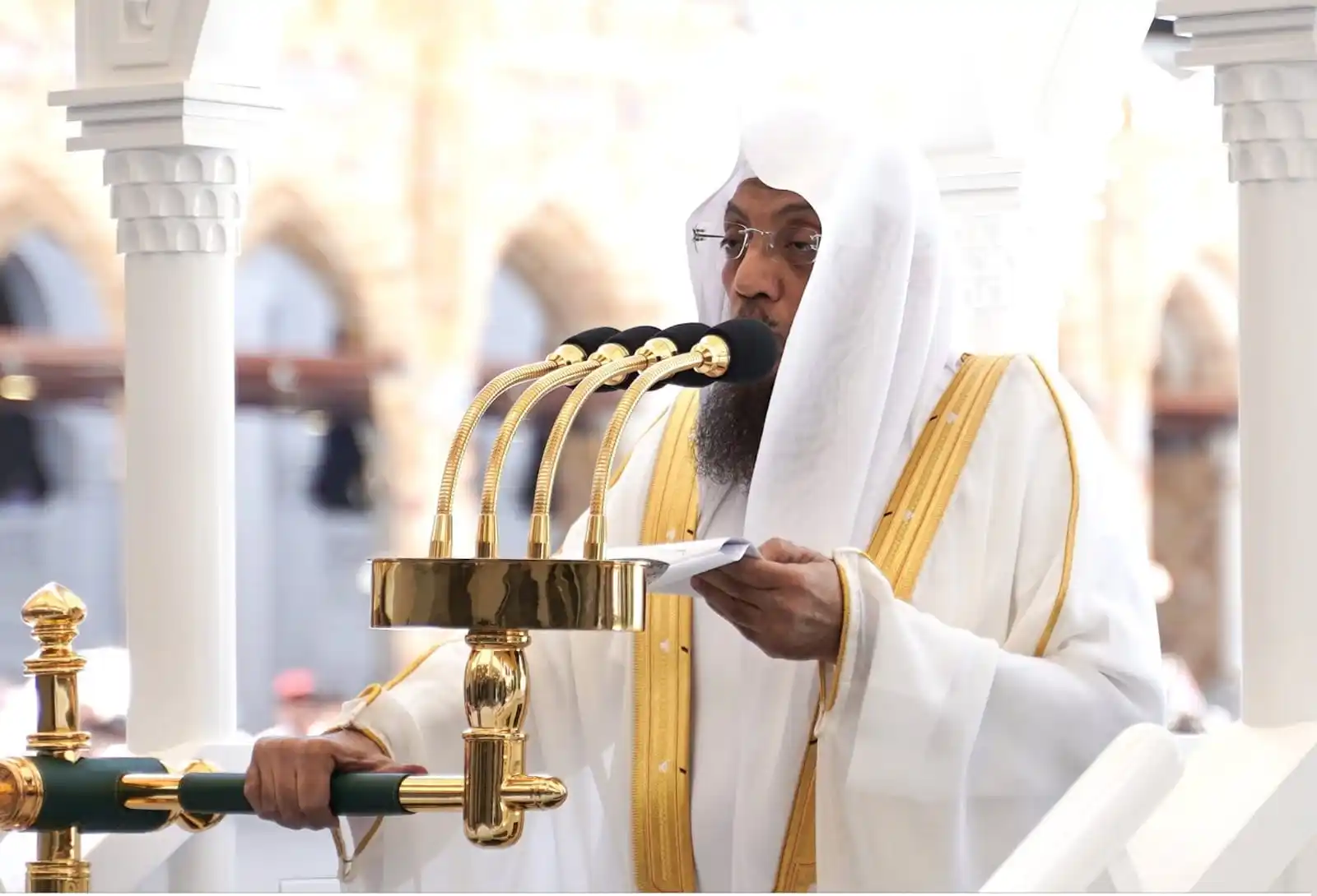 Image from Lovers of the Haramain: MUST READ!   Excerpts from the Sermon delivered by Sheikh Usaamah Khay...