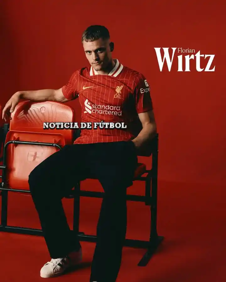 Image from Noticia De Fútbol: 🚨 Oficial | Florian Wirtz es presentado como el nuevo centrocampista ...