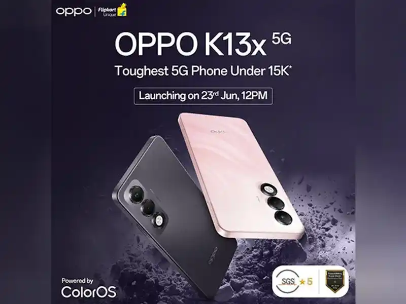 Image from Tech Tips & Hacks- Mohit Verma: 🚀 Oppo K13x 5G – Launching June 23! 🇮🇳 • 🌟 120Hz LCD Display with ...