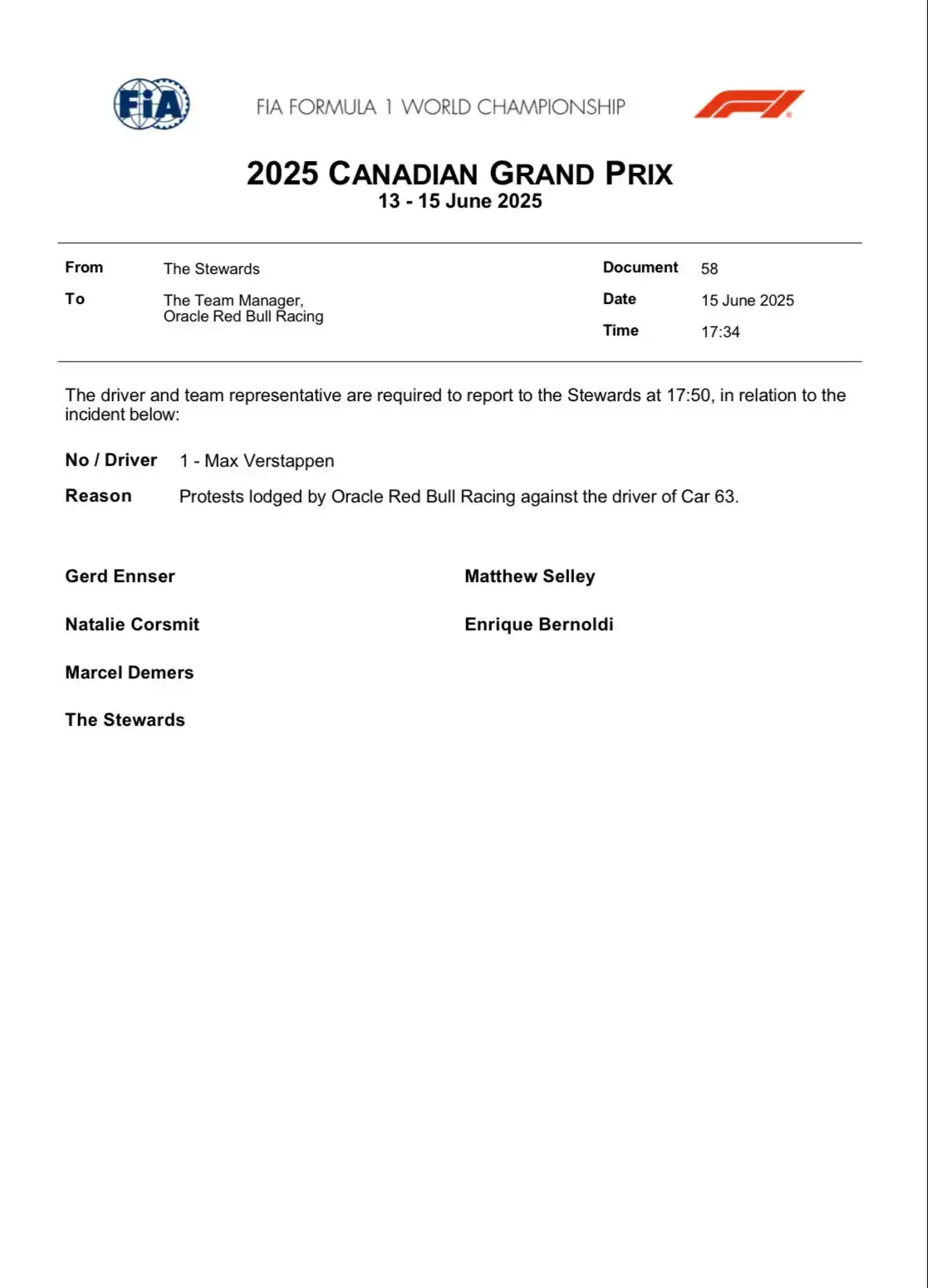 Image from FormulaArg: 🚨| Red Bull presentó una protesta contra George Russell. Se presenta...
