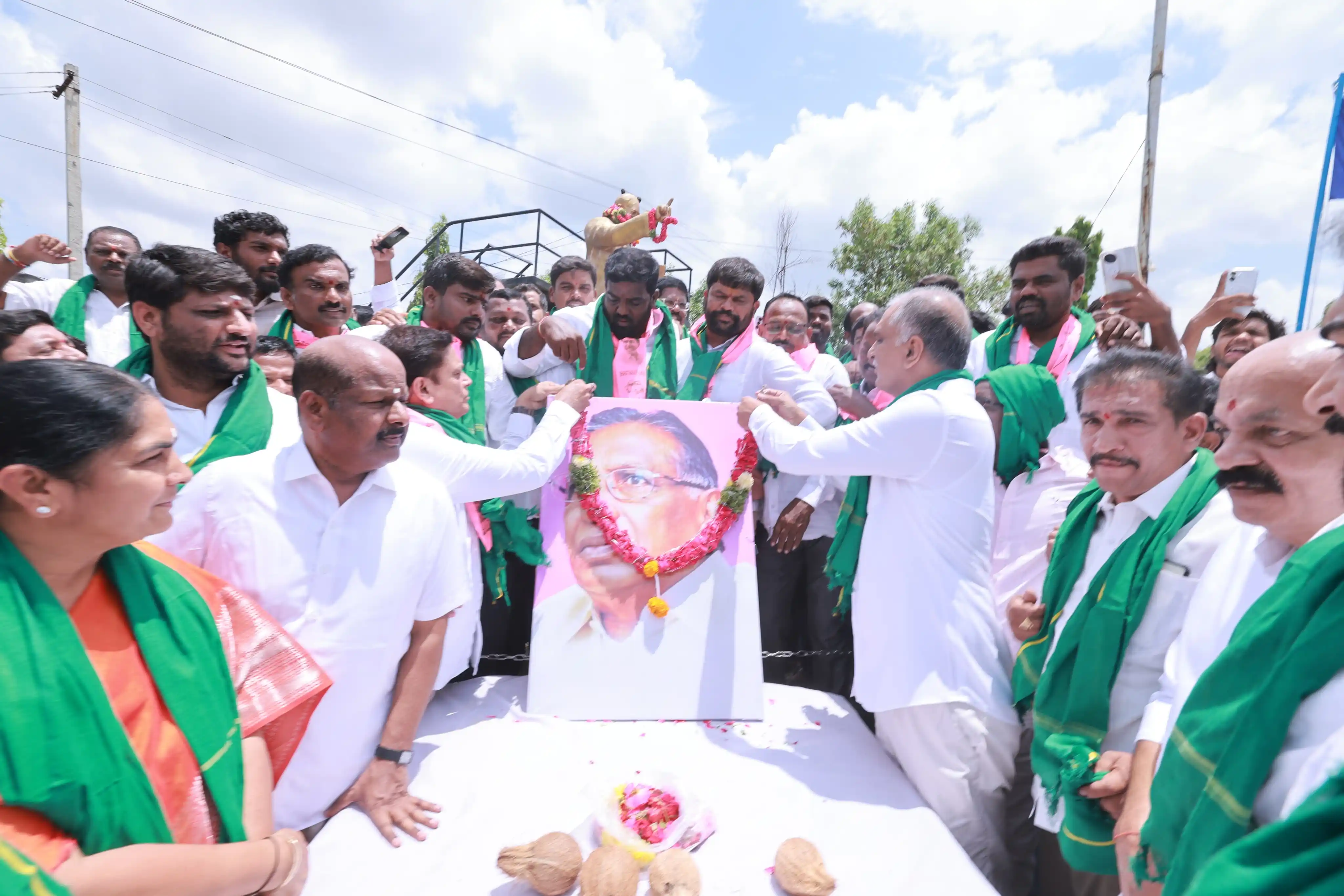 Image from Harish Rao Thanneeru: తెలంగాణ సిద్ధాంతకర్త ప్రొఫెసర్ కే. జయశంకర్ సార్ గారి వర్ధంతి సందర్భంగా...