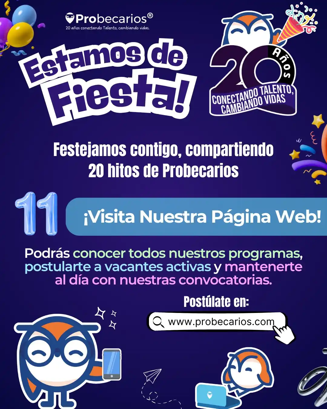 Image from Probecarios: 🔗 Visita nuestra página web y conoce todas las vacantes activas dispo...